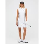 Golfklänning Peak Performance Pique Dress Vit (M)