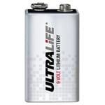 Nexa 9v Batteri, Lithium, 10-års Ultra Life, Vit