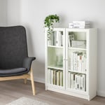 IKEA BILLY / OXBERG bokhylla med glasdörrar 80x30x106 cm