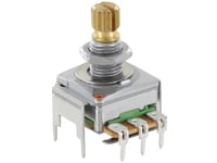 Alpha Rd1601f40b415kb500km Rd1601f40b415kb500km Drejepotentiometer Mono 0.2 W 500 Kω 1 Stk