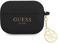 Guess Silikone 4G Charm Cover (AirPods 3) - Sort