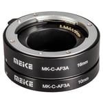 Meike MK-C-AF3A AutoFocus Extension Tube Set, Canon EF-M