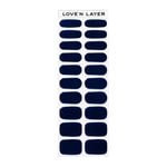 Love'n Layer Solid Dark Sky Blue Självhäftande nagellack