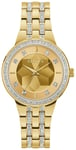 Bulova 97L176 Phantom Crystal (32mm) Gold Dial / Gold PVD Watch
