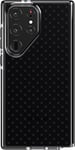 tech21 Evo Check pour Samsung Galaxy S23 Ultra - Noir fumé - Protection Contre Les Chutes de 15 Pieds - Résistant aux Chocs et aux Rayures