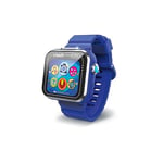 VTech - KidiZoom SmartWatch MAX Bleue, Montre Digitale Enfant, Photo, Selfie, Vidéo, Écran Tactile Horizontal, Jouet High-Tech, Cadeau Enfant et Ado de 5 Ans à 14 Ans - Contenu en Français