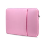 Hot Laptop Bag Computer Fabric Sleeve Cover Capa Accessories Pink 15.6-inch