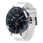 Garmin MARQ Captain Gen 2 Klockarmband i Silikon - Vit