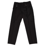 HUGO BOSS Trousers Black Virgin Wool Zip Detail Size 46 / 30R MA 275