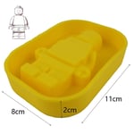 IFMGJK Robot Ice Cube Tray lego Silicone Mold Candy Chocolate Cak Moulds For Kids Party's and Baking Minifigure Building Block Themes (Color : Style5)