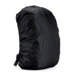 Regnskydd för ryggsäck Svart M/30-40 l