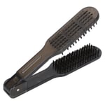 Hair Straightening Comb Double Sided Brush Clamp Straightener Hairbrush Hair SG5