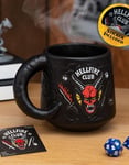 Licensierad Stranger Things Hellfire Club mugg 400 ml