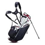 Big Max Aqua Eight G Golf Stand Bag 2024 - White Black Merlot