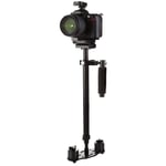 XIAOSONG-Stabilizer - S80+ Enhanced Edition 80cm Handheld Stabilizer with Quick Release Plate for Camcorder DV Video Camera DSLR(Black) (Color : Black)