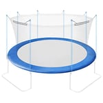 Ultrasport Housse Bord pour trampoline de jardin Jumper, housse ressort en bleu, housse de bordure trampoline pour 430 cm, accessoires de trampoline pour plus sécurité