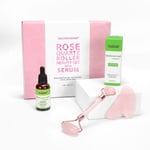 Face Massage Roller Kit 3 in 1 - Hyaluronic Acid Skin Serum