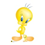 Star Cutouts - Figurine en carton Looney Tunes - Tweetie Pie 80ème année d'anniversaire - Haut 88 cm