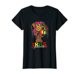 Womens Juneteenth Is My Independence Day Black Women Celebrate 1865 T-Shirt