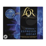 L'Or Espresso décaféiné capsule disc de café Professional - pour machine compatible Nespresso Pro intensité : 7 boîte 50