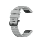 Garmin Fenix ​​5 Plus Klockarmband i silikon - Grå