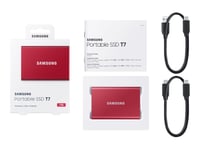 Samsung Portable SSD T7 SSD MU-PC1T0R 1TB USB 3.2 Gen 2
