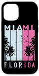 iPhone 14 Pro Miami Beach Florida Sunset Retro item Surf Miami Case