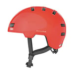 ABUS city helmet Skurb - Robust bike helmet for everyday use, skating, BMX riding or longboarding - orange, size L