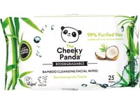 Cheeky Panda Kokosdoftande Sminkborttagningsservetter - 25 St.
