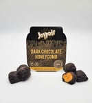 Joypots Vegan Dark Chocolate Honeycomb. 1x 200g Tub. Gluten Free, Vegetarian