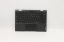 Lenovo Chromebook 300e 2nd Keyboard Palmrest Top Cover UK Black 5CB0Y57937