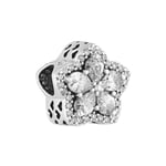 Pandora Glittrande Snöflinga Pavé Berlock - Silver