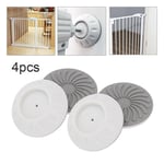 4x Baby Safety Wall Guard Dog Wall Protection Pressure fit Safety stair gate Pad