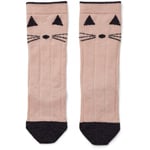Liewood Sofia wool knee socks 1pk – cat rose - 17-18