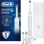 Oral-B Smart 6 Electric Toothbrushes For Adults, Gifts Women / Men, White 