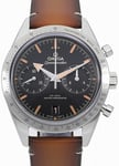 Omega 332.12.41.51.01.001 Speedmaster 57 Sort/Læder Ø40.5 mm
