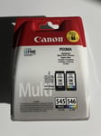 Canon 545 546 multi pack for Pixma TS3150/1 Printer - New, Genuine-