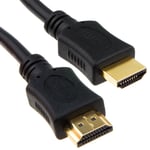 25cm PREMIUM HDMI Cable 1080P High Speed 3DTV  Cable Sky/PS3/XBOX TV  Lead gold