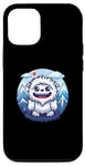 Coque pour iPhone 13 Pro Yeti de l'Himalaya dans le style kawaii