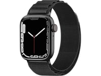 Alpine Spännband I Stål För Apple Watch 38/40/41 Mm - Svart