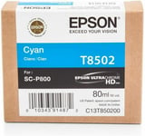 Genuine Epson T8502 Cyan Ink Cartridge for Epson SC-P800