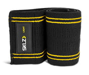 SKLZ Unisex's Pro Knit Hip, Adjustable Band Fitness Equipment for Home Gym Black/Yellow, Medium Resistance