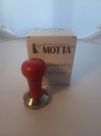 MOTTA 51mm Coffee Tamper Red - 8180/R fits post millennium Pavoni And DeLonghi
