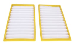 For Dyson DC02 Vacuum Cleaner Hoover Clear Washable Filters H Yellow Filters 2PK