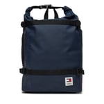 Ryggsäck Tommy Jeans Tjm Daily + Rolltop Backpack AM0AM12120 Mörkblå