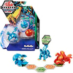 BAKUGAN Evolutions Starter Pack Pack, Howlkor Ultra with Colossus and Pegatrix, Ages 6 and Up, As Seen on ROBLOX, NETFLIX and POP TV