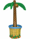 170 cm Uppblåsbar Palm med Kokosnötter och Kylbassäng