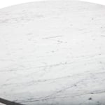 Höllviken soffbord vitpigmenterad ek Ø80 cm