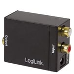 Adapter analog RCA till digital RCA och Toslink