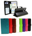 Crazy Horse Wallet Huawei Honor 8 (Svart)